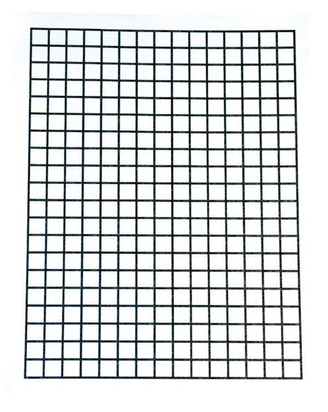 Printable Graph Paper For Visually Impaired Students